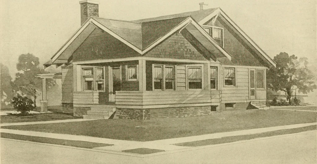 An illustration from Radford's architectural drawing : complete guide to work of architect's office, drawing to scale--tracing--detailing--designing --classic order of architecture. A complete and thorough course, clearly written and beautifully illustrated; suited alike to individual study and class instruction, 1912, leaf 229