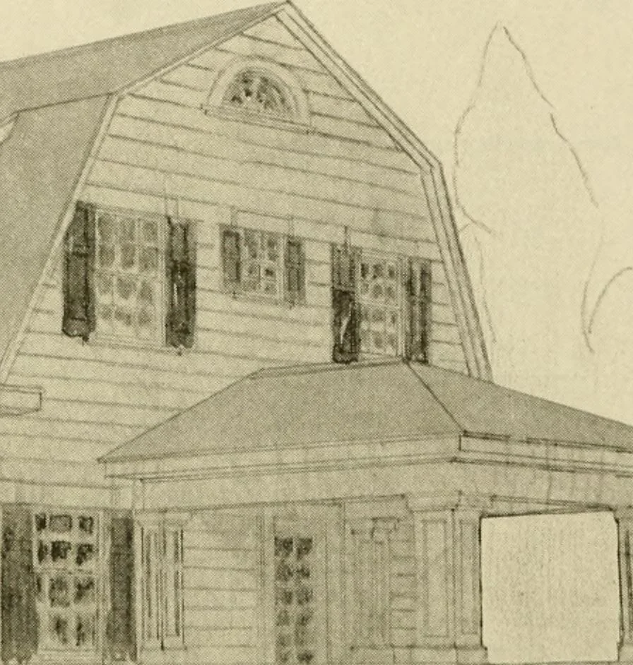 An illustration from Radford's architectural drawing : complete guide to work of architect's office, drawing to scale--tracing--detailing--designing --classic order of architecture. A complete and thorough course, clearly written and beautifully illustrated; suited alike to individual study and class instruction, 1912, leaf 231