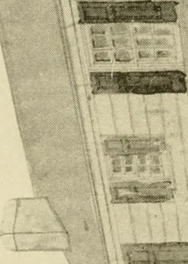 An illustration from Radford's architectural drawing : complete guide to work of architect's office, drawing to scale--tracing--detailing--designing --classic order of architecture. A complete and thorough course, clearly written and beautifully illustrated; suited alike to individual study and class instruction, 1912, leaf 231