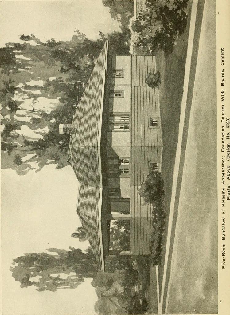 An illustration from Radford's architectural drawing : complete guide to work of architect's office, drawing to scale--tracing--detailing--designing --classic order of architecture. A complete and thorough course, clearly written and beautifully illustrated; suited alike to individual study and class instruction, 1912, leaf 235