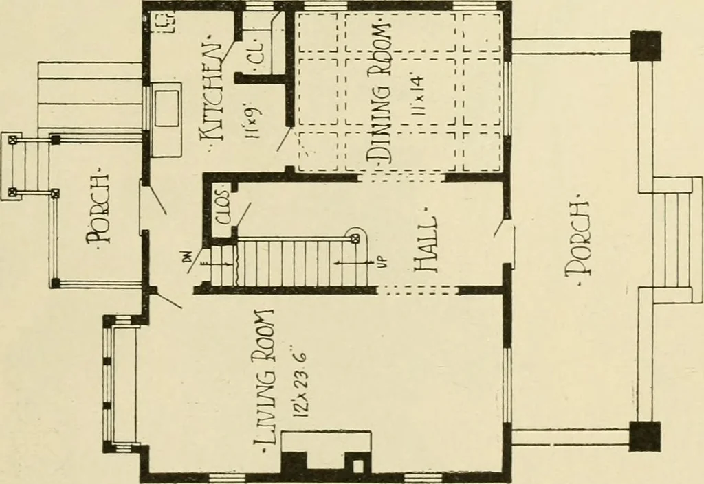An illustration from Radford's architectural drawing : complete guide to work of architect's office, drawing to scale--tracing--detailing--designing --classic order of architecture. A complete and thorough course, clearly written and beautifully illustrated; suited alike to individual study and class instruction, 1912, leaf 244