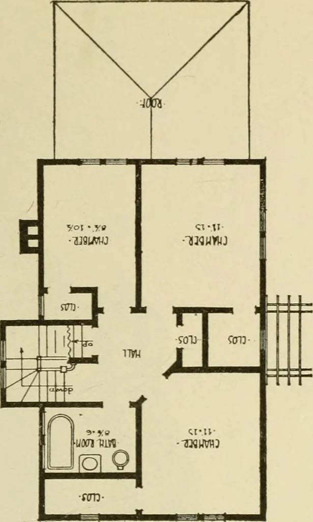 An illustration from Radford's architectural drawing : complete guide to work of architect's office, drawing to scale--tracing--detailing--designing --classic order of architecture. A complete and thorough course, clearly written and beautifully illustrated; suited alike to individual study and class instruction, 1912, leaf 248