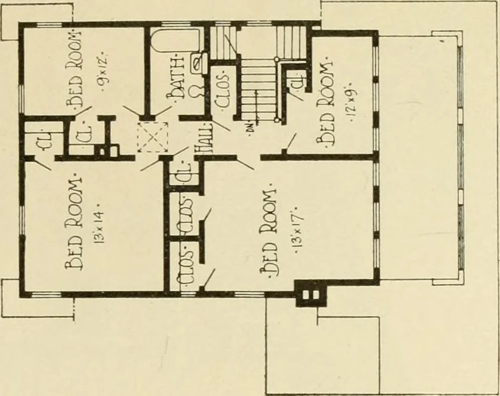An illustration from Radford's architectural drawing : complete guide to work of architect's office, drawing to scale--tracing--detailing--designing --classic order of architecture. A complete and thorough course, clearly written and beautifully illustrated; suited alike to individual study and class instruction, 1912, leaf 250