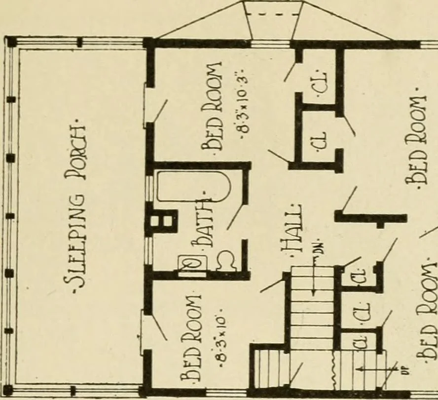 An illustration from Radford's architectural drawing : complete guide to work of architect's office, drawing to scale--tracing--detailing--designing --classic order of architecture. A complete and thorough course, clearly written and beautifully illustrated; suited alike to individual study and class instruction, 1912, leaf 258