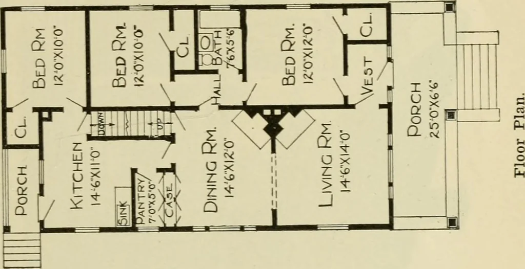 An illustration from Radford's architectural drawing : complete guide to work of architect's office, drawing to scale--tracing--detailing--designing --classic order of architecture. A complete and thorough course, clearly written and beautifully illustrated; suited alike to individual study and class instruction, 1912, leaf 262