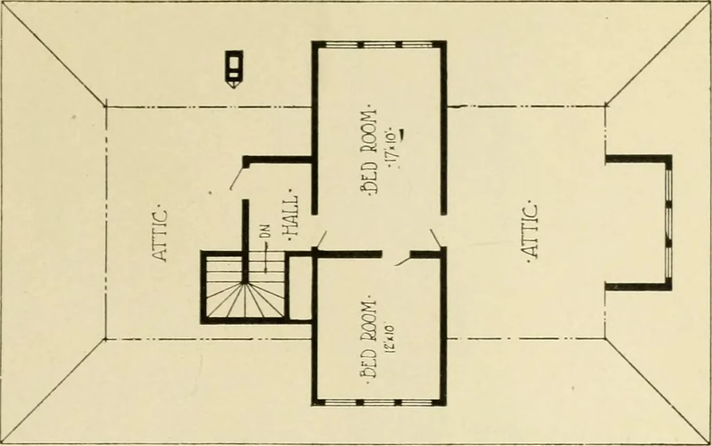 An illustration from Radford's architectural drawing : complete guide to work of architect's office, drawing to scale--tracing--detailing--designing --classic order of architecture. A complete and thorough course, clearly written and beautifully illustrated; suited alike to individual study and class instruction, 1912, leaf 268