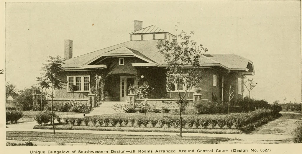 An illustration from Radford's architectural drawing : complete guide to work of architect's office, drawing to scale--tracing--detailing--designing --classic order of architecture. A complete and thorough course, clearly written and beautifully illustrated; suited alike to individual study and class instruction, 1912, leaf 271