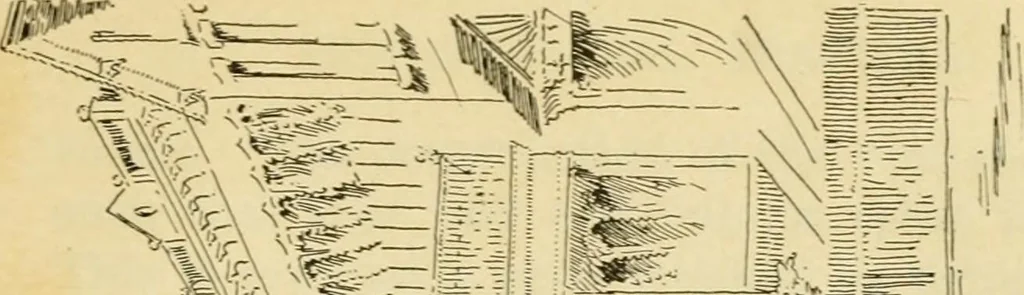 An illustration from Radford's architectural drawing : complete guide to work of architect's office, drawing to scale--tracing--detailing--designing --classic order of architecture. A complete and thorough course, clearly written and beautifully illustrated; suited alike to individual study and class instruction, 1912, leaf 42