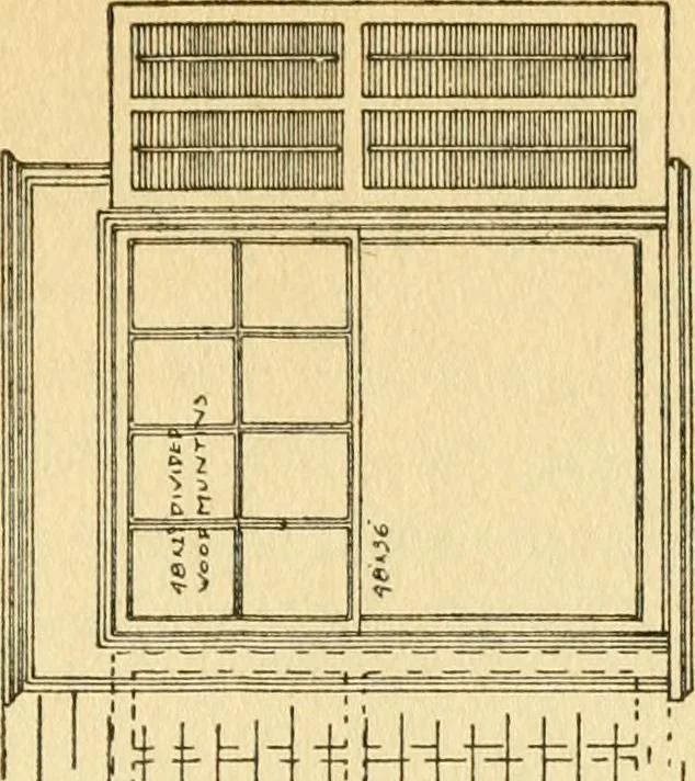 An illustration from Radford's architectural drawing : complete guide to work of architect's office, drawing to scale--tracing--detailing--designing --classic order of architecture. A complete and thorough course, clearly written and beautifully illustrated; suited alike to individual study and class instruction, 1912, leaf 58