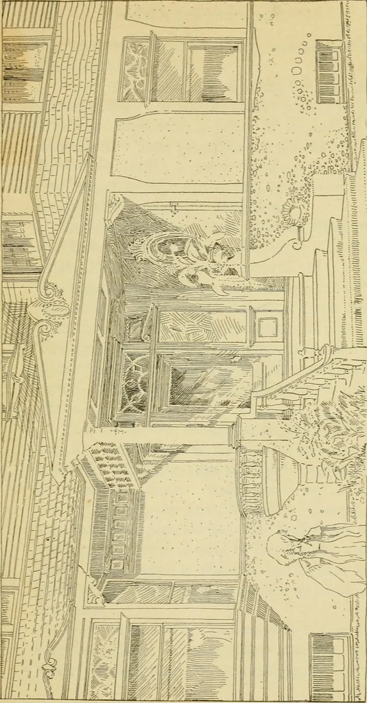 An illustration from Radford's architectural drawing : complete guide to work of architect's office, drawing to scale--tracing--detailing--designing --classic order of architecture. A complete and thorough course, clearly written and beautifully illustrated; suited alike to individual study and class instruction, 1912, leaf 78