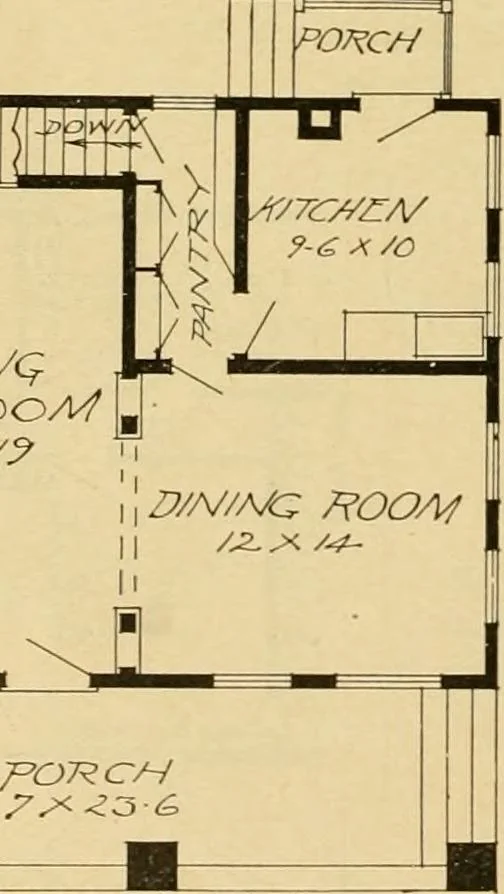 An illustration from Radford's artistic bungalows : unique collection of 208 designs, best modern ideas in bungalow architecture., 1908, leaf 221