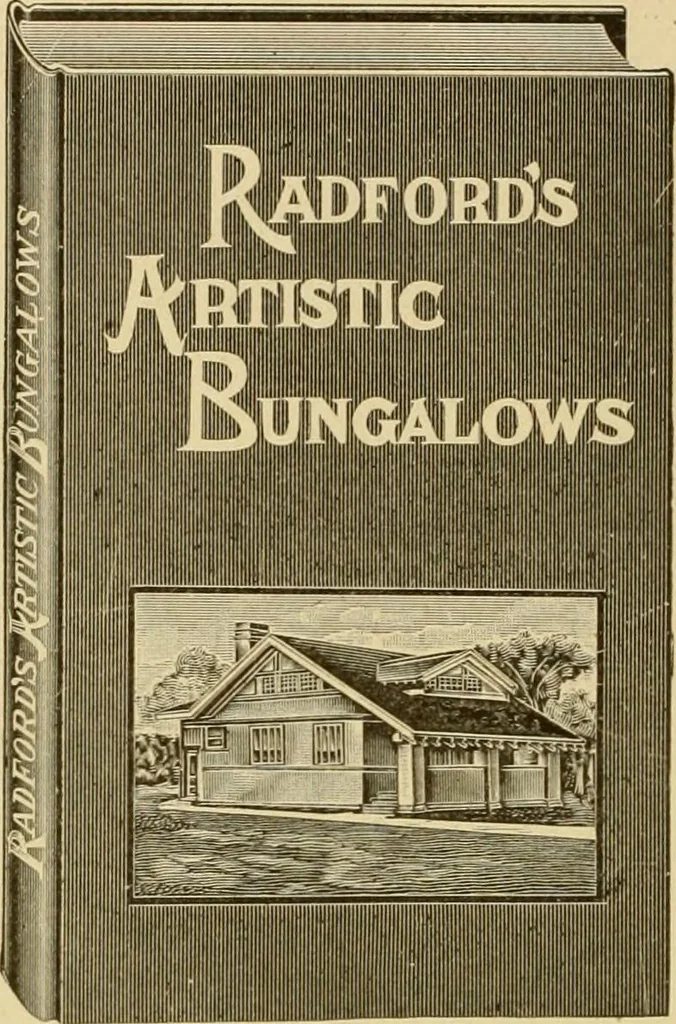 An illustration from Radford's brick houses and how to build them : a standard collection of new, original, and artistic designs for brick houses, apartments, stores and flats, garages, etc. ; together with complete instruction in the manufacture of brick and its practical uses as a building material selected and compiled by William A. Radford ... Every plan designed and executed by a corps of licensed architects of the highest professional standing, assisted by a staff of expert draftsmen. Over 300 designs and details., 1912, leaf 235