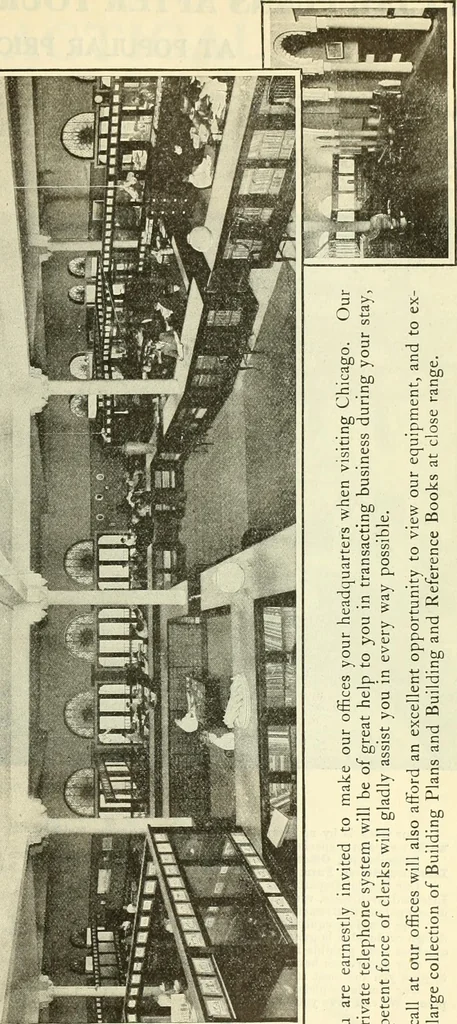 An illustration from Radford's combined house and barn plan book, 1908, leaf 114