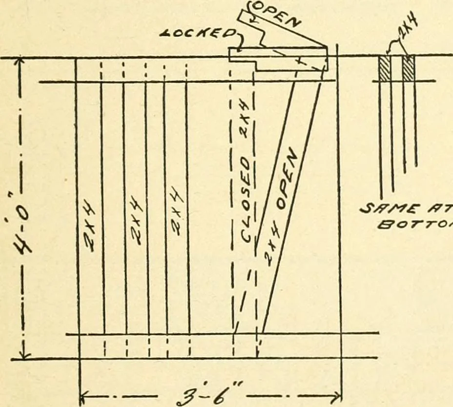An illustration from Radford's combined house and barn plan book, 1908, leaf 126