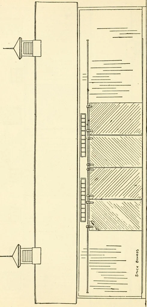 An illustration from Radford's combined house and barn plan book, 1908, leaf 163