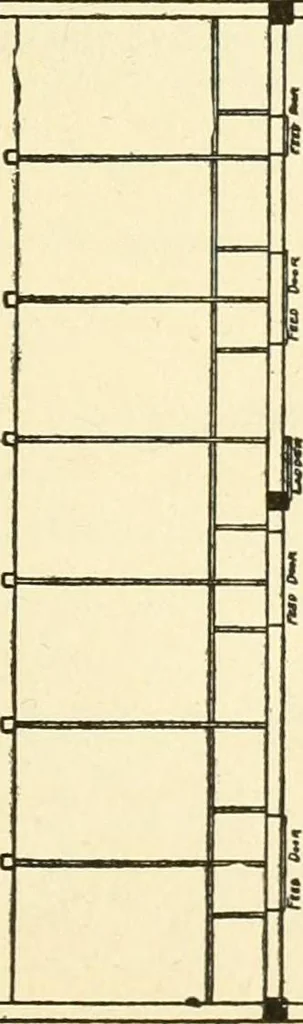 An illustration from Radford's combined house and barn plan book, 1908, leaf 188