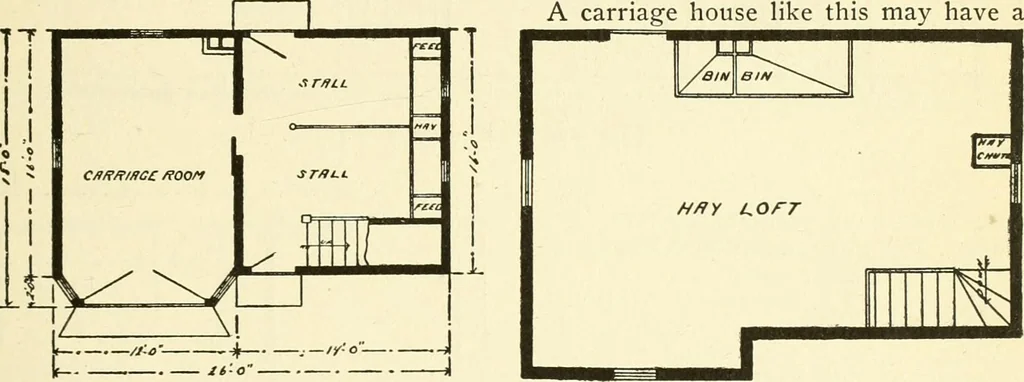 An illustration from Radford's combined house and barn plan book, 1908, leaf 228