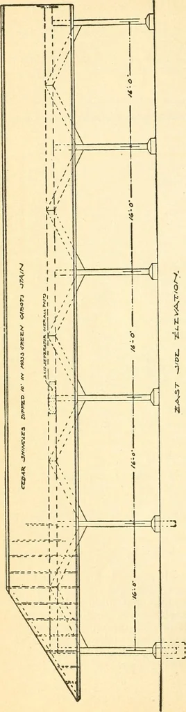 An illustration from Radford's combined house and barn plan book, 1908, leaf 273