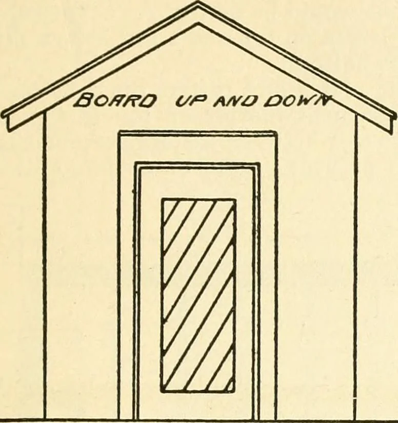 An illustration from Radford's combined house and barn plan book, 1908, leaf 282