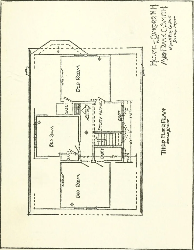 An illustration from Radford's cyclopedia of construction; carpentry, building and architecture. Based on the practical experience of a large staff of experts in actual constrcution work, 1909, leaf 202