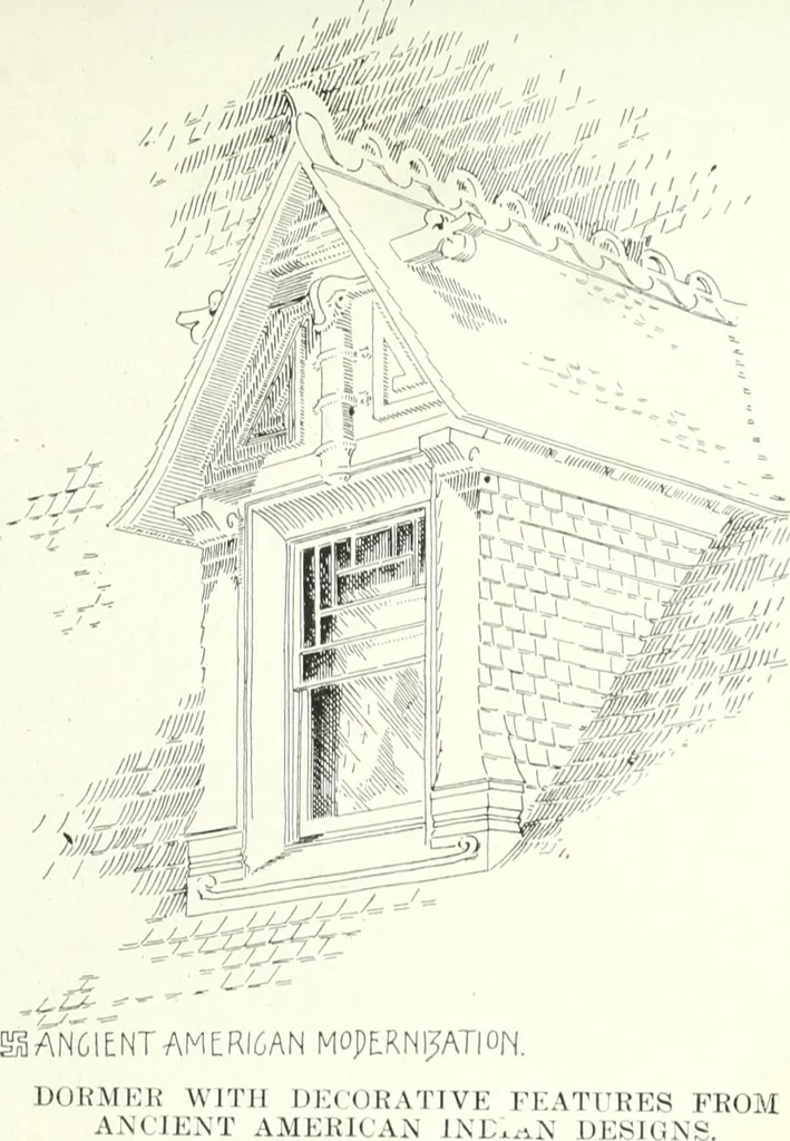 An illustration from Radford's cyclopedia of construction; carpentry, building and architecture. Based on the practical experience of a large staff of experts in actual constrcution work, 1909, leaf 228