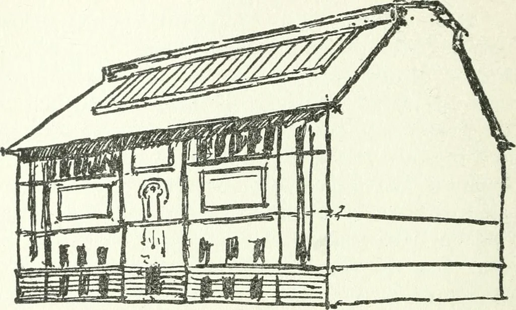 An illustration from Radford's cyclopedia of construction; carpentry, building and architecture. Based on the practical experience of a large staff of experts in actual constrcution work, 1909, leaf 241