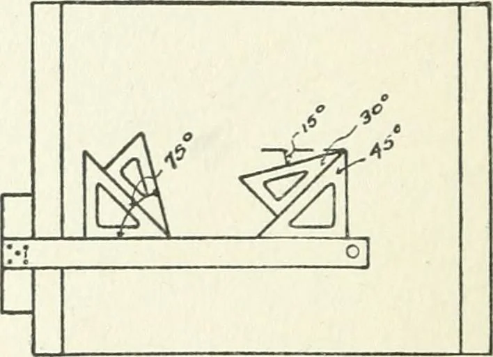 An illustration from Radford's cyclopedia of construction; carpentry, building and architecture. Based on the practical experience of a large staff of experts in actual constrcution work, 1909, leaf 35