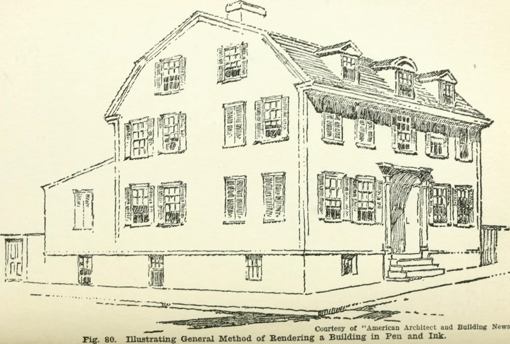 An illustration from Radford's cyclopedia of construction; carpentry, building and architecture. Based on the practical experience of a large staff of experts in actual constrcution work, 1909, leaf 355