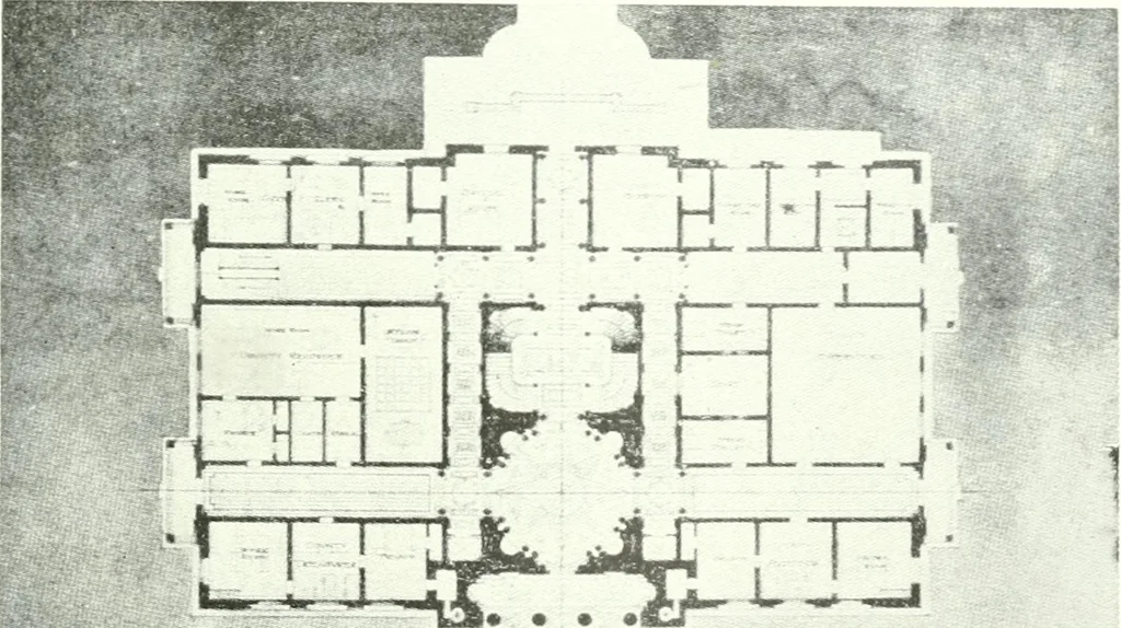 An illustration from Radford's cyclopedia of construction; carpentry, building and architecture. Based on the practical experience of a large staff of experts in actual constrcution work, 1909, leaf 388