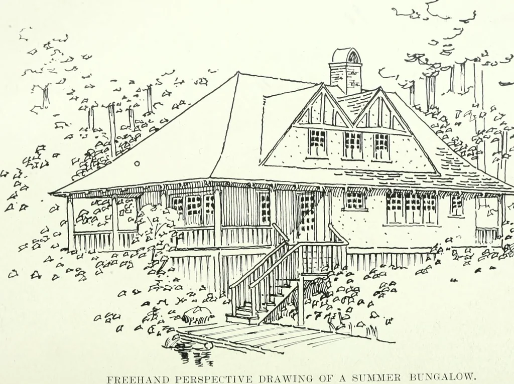 An illustration from Radford's cyclopedia of construction; carpentry, building and architecture. Based on the practical experience of a large staff of experts in actual constrcution work, 1909, leaf 53