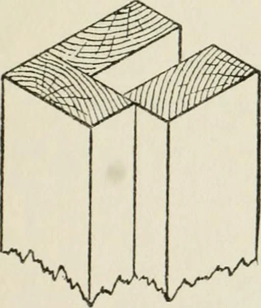 An illustration from Radford's cyclopedia of construction; carpentry, building and architecture. Based on the practical experience of a large staff of experts in actual constrcution work, 1909, leaf 102