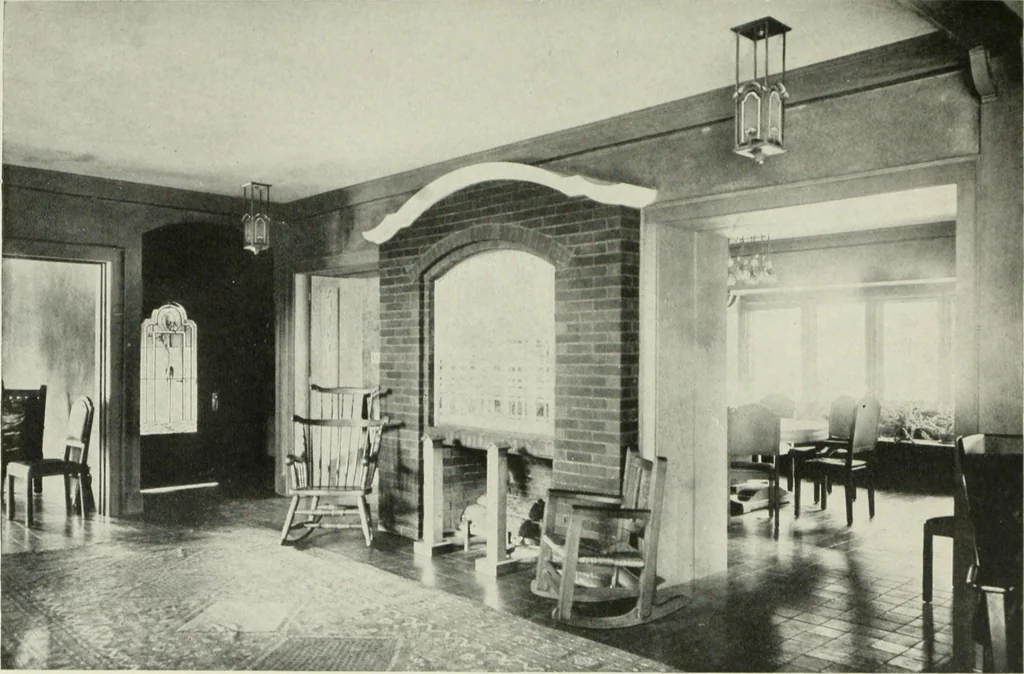 An illustration from Radford's cyclopedia of construction; carpentry, building and architecture. Based on the practical experience of a large staff of experts in actual constrcution work, 1909, leaf 108