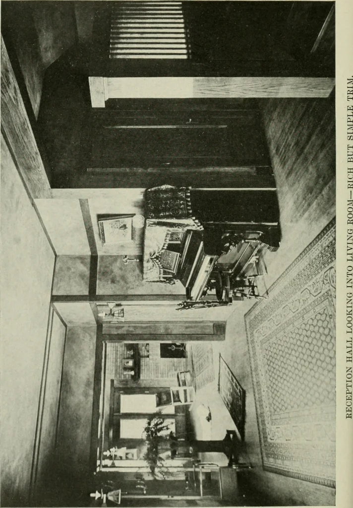 An illustration from Radford's cyclopedia of construction; carpentry, building and architecture. Based on the practical experience of a large staff of experts in actual constrcution work, 1909, leaf 217