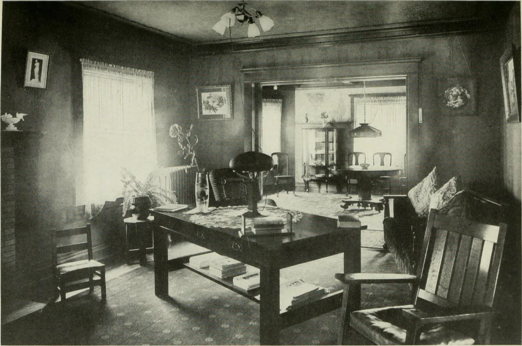 An illustration from Radford's cyclopedia of construction; carpentry, building and architecture. Based on the practical experience of a large staff of experts in actual constrcution work, 1909, leaf 234