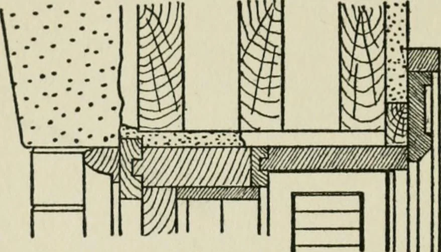 An illustration from Radford's cyclopedia of construction; carpentry, building and architecture. Based on the practical experience of a large staff of experts in actual constrcution work, 1909, leaf 237