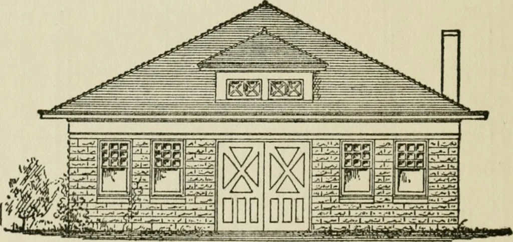 An illustration from Radford's cyclopedia of construction; carpentry, building and architecture. Based on the practical experience of a large staff of experts in actual constrcution work, 1909, leaf 355