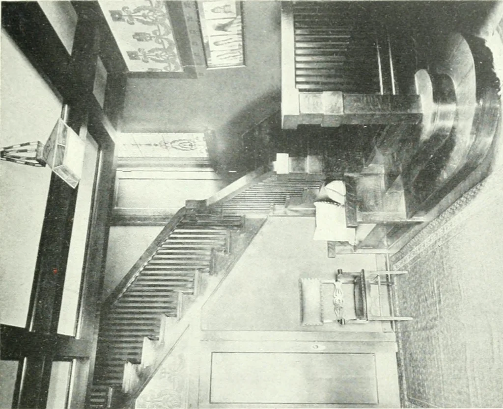 An illustration from Radford's cyclopedia of construction; carpentry, building and architecture. Based on the practical experience of a large staff of experts in actual constrcution work, 1909, leaf 154