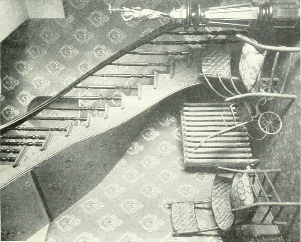 An illustration from Radford's cyclopedia of construction; carpentry, building and architecture. Based on the practical experience of a large staff of experts in actual constrcution work, 1909, leaf 154