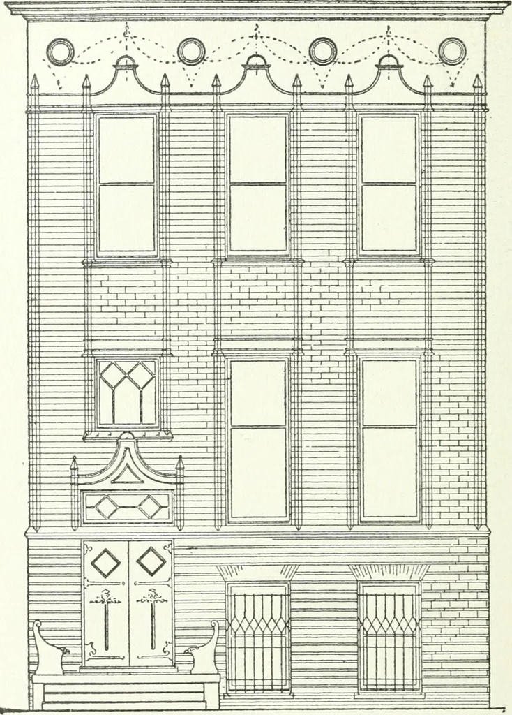 An illustration from Radford's cyclopedia of construction; carpentry, building and architecture. Based on the practical experience of a large staff of experts in actual constrcution work, 1909, leaf 243