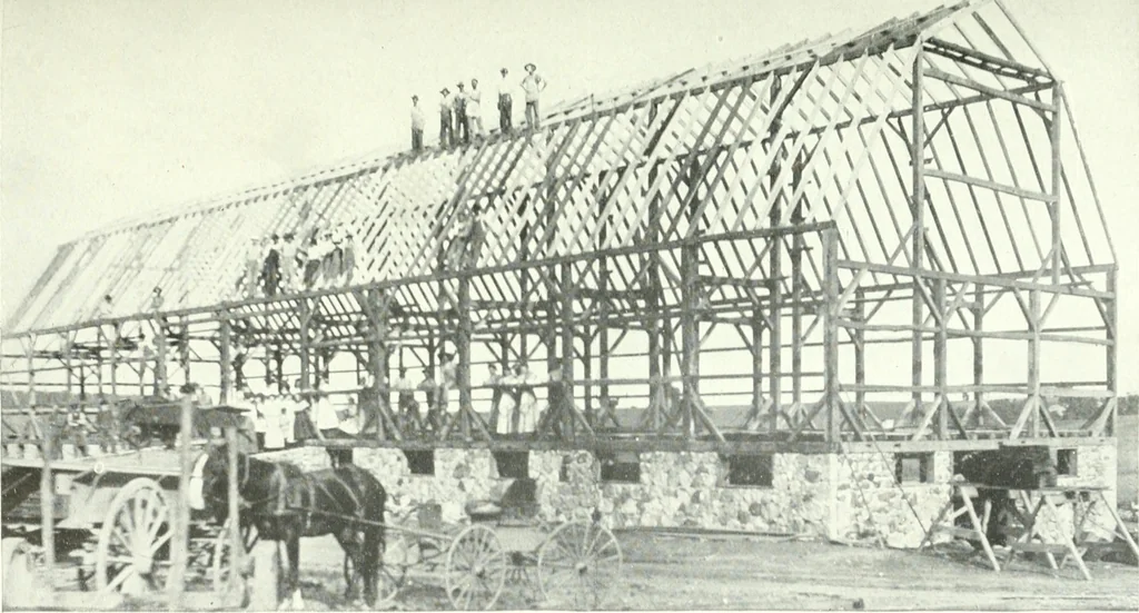 An illustration from Radford's cyclopedia of construction; carpentry, building and architecture. Based on the practical experience of a large staff of experts in actual constrcution work, 1909, leaf 306
