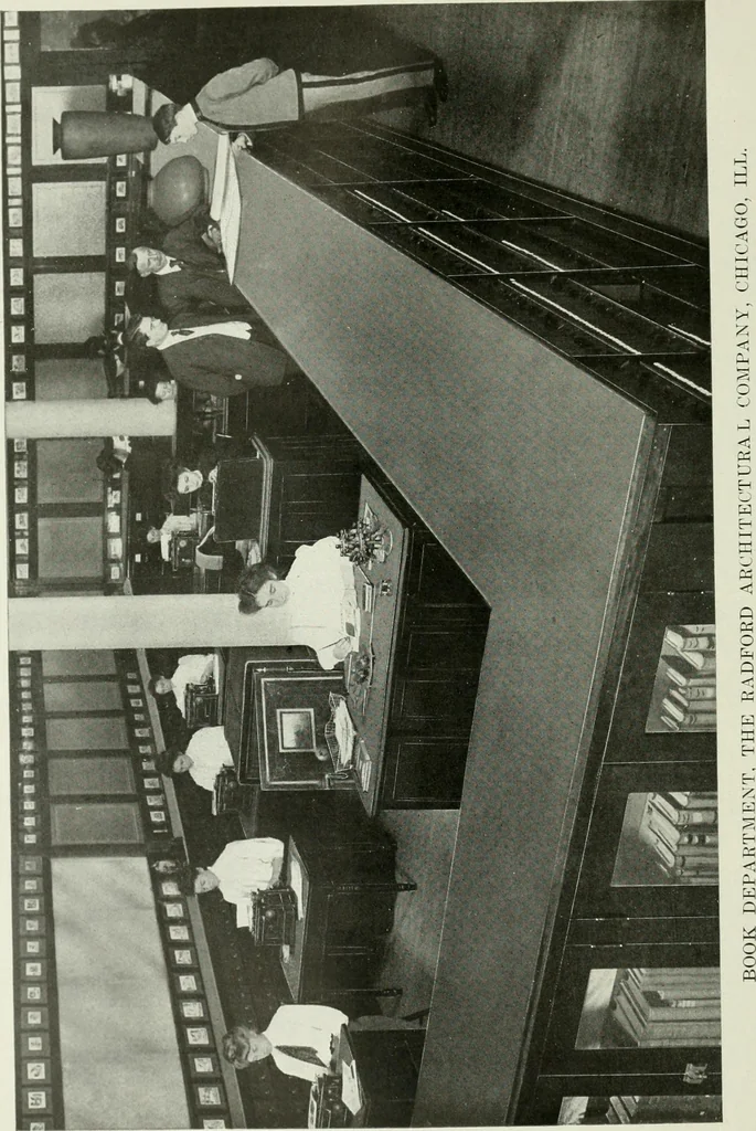 An illustration from Radford's cyclopedia of construction; carpentry, building and architecture. Based on the practical experience of a large staff of experts in actual constrcution work, 1909, leaf 13