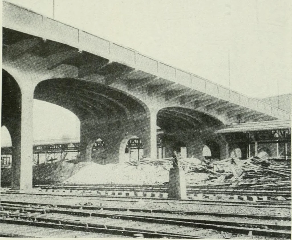 An illustration from Radford's cyclopedia of construction; carpentry, building and architecture. Based on the practical experience of a large staff of experts in actual constrcution work, 1909, leaf 180