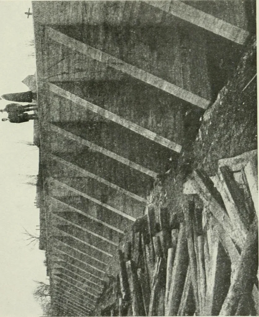 An illustration from Radford's cyclopedia of construction; carpentry, building and architecture. Based on the practical experience of a large staff of experts in actual constrcution work, 1909, leaf 218