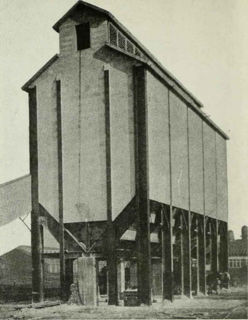 An illustration from Radford's cyclopedia of construction; carpentry, building and architecture. Based on the practical experience of a large staff of experts in actual constrcution work, 1909, leaf 258