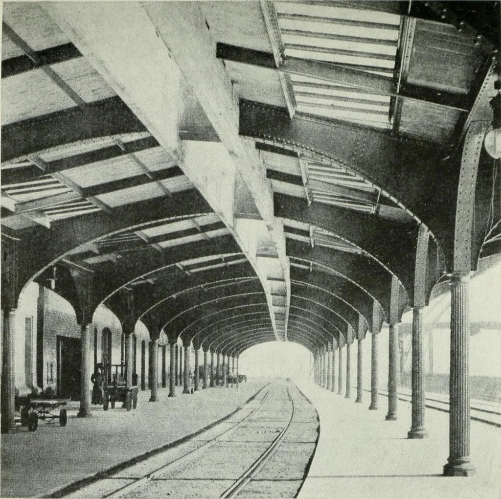 An illustration from Radford's cyclopedia of construction; carpentry, building and architecture. Based on the practical experience of a large staff of experts in actual constrcution work, 1909, leaf 258