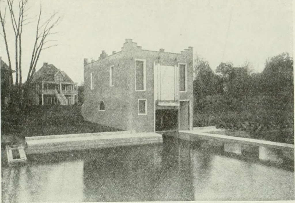 An illustration from Radford's cyclopedia of construction; carpentry, building and architecture. Based on the practical experience of a large staff of experts in actual constrcution work, 1909, leaf 260