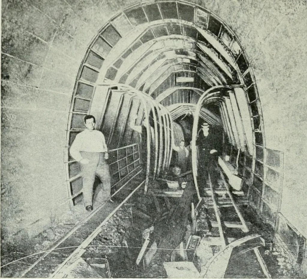 An illustration from Radford's cyclopedia of construction; carpentry, building and architecture. Based on the practical experience of a large staff of experts in actual constrcution work, 1909, leaf 281