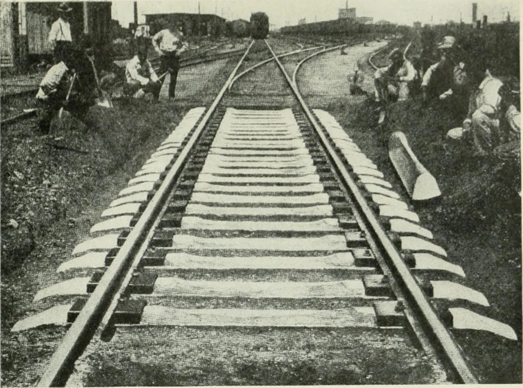 An illustration from Radford's cyclopedia of construction; carpentry, building and architecture. Based on the practical experience of a large staff of experts in actual constrcution work, 1909, leaf 378