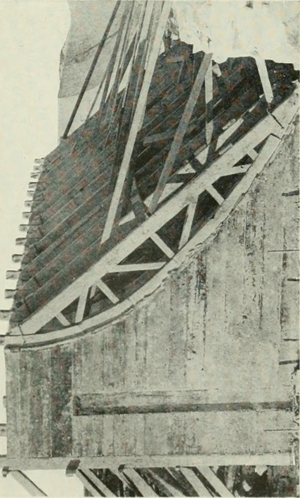 An illustration from Radford's cyclopedia of construction; carpentry, building and architecture. Based on the practical experience of a large staff of experts in actual constrcution work, 1909, leaf 399