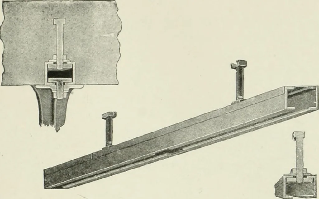 An illustration from Radford's cyclopedia of construction; carpentry, building and architecture. Based on the practical experience of a large staff of experts in actual constrcution work, 1909, leaf 52